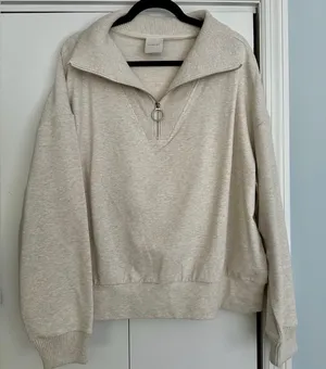 Varley Cream Half-Zip thumbnail 1