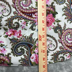 Vintage Gold Label Victoria's‎ Secret Paisley Floral Pink Lace Slip Dress Size L thumbnail 7