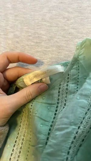 Love Shack Fancy Green Dress thumbnail 5