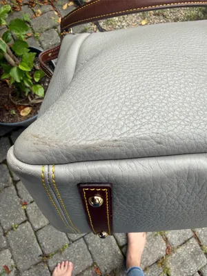 Dooney & Bourke Samba Leather Logo Lock Hobo Bag thumbnail 6