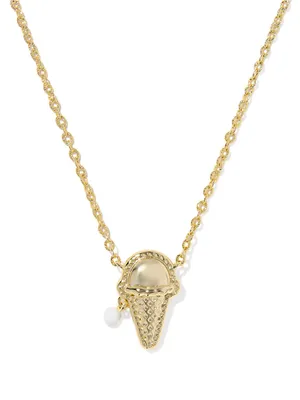 Kendra Scott Ice Cream Cone Short Pendant Necklace thumbnail 5