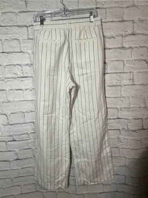 GAP 365 High Rise Trousers Linen Blend, sz 8 thumbnail 2