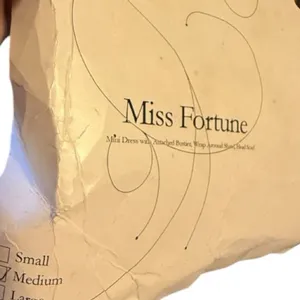 Underwraps Costumes Miss Fortune Halloween Costume Dress thumbnail 7