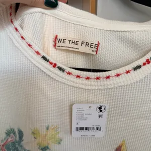 We The Free Merry Meowy Waffle Knit Holiday Tee thumbnail 6