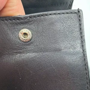 Coach Black Signature Coated Canvas Wallet thumbnail 7