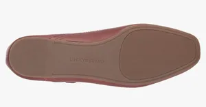 Lucky Brand Women's Albajane Mary Jane Ballet Flat Gold Accent in Henna sz 7.5 M thumbnail 15