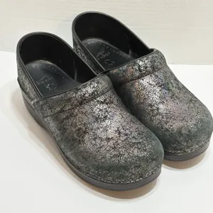 Dansko Professional Metallic Iridescent Clog Shoes Womens 41 Comfort Multicolor thumbnail 1