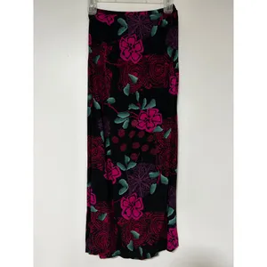 California Krush Womens Floral Mandala 2 Piece Set Black Magenta Rayon Small thumbnail 8