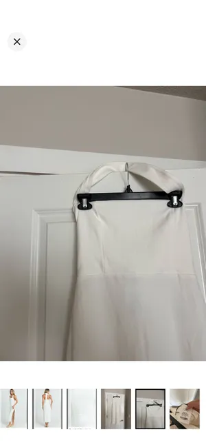 Showpo White Halter Dress thumbnail 7