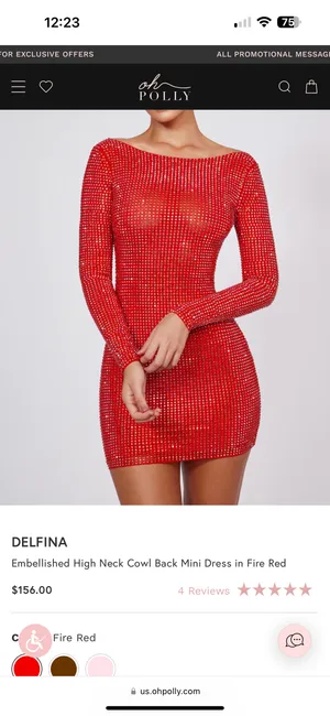 Oh Polly Sequin Dress thumbnail 4