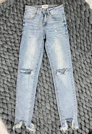 Insane Gene Luna Distressed Skinny Jeans thumbnail 3