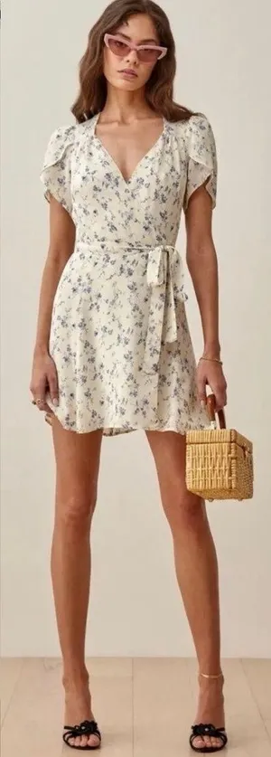 Ellwood Wrap Mini Dress thumbnail 1