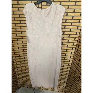 Time‎ And Tru Tan Textured Midi Dress Maternity Size XL thumbnail 2