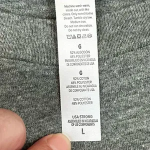 Bella + Canvas Cowboys Gray Long Sleeve Shirt Large thumbnail 9