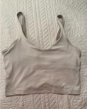 Lululemon White Align Tank thumbnail 1