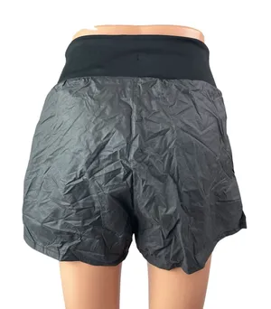 Nike Women's Gray High Waisted Athletic Fitness Workout Running Shorts Size S thumbnail 1