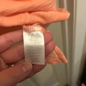 Talbots Orange Boxy Blouse Relaxed Fit, orange top, size -XL thumbnail 3