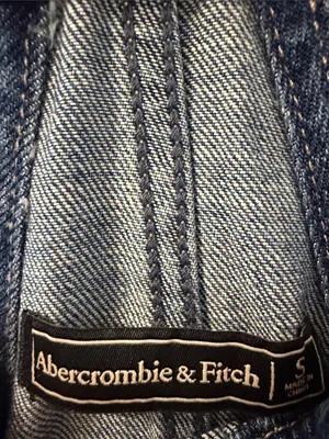 Abercrombie & Fitch Distressed Denim Overall Shorts - Size Small thumbnail 6