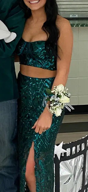 Prom dress Green Size XS thumbnail 1