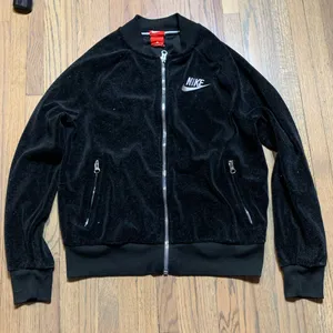 Nike velvet zip up XS thumbnail 1