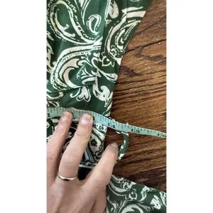 Mango Women's Ethnic Motifs Print Shirt Midi Dress Long Sleeve Size 4 Small 2734 thumbnail 11