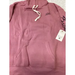 Billabong Womens Rose Graphic Sleeve Pullover Hoodie Pink Small NWT thumbnail 2