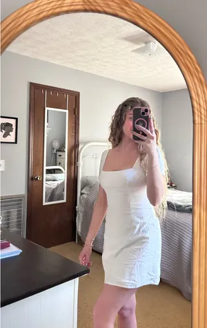 Princess Polly White Summer/Spring Dress  thumbnail 5