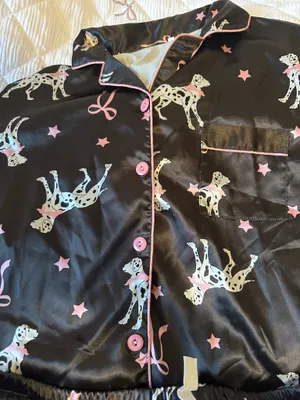Dalmatian satin pajamas  thumbnail 3