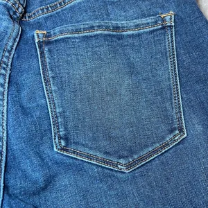 Old Navy Womens Size 6 Power Slim Straight Jeans Distressed Rips Blue Denim‎ thumbnail 13