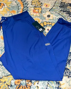 MedCouture Insight Women’s Cargo Jogger Scrub Pants Galaxy Blue thumbnail 1