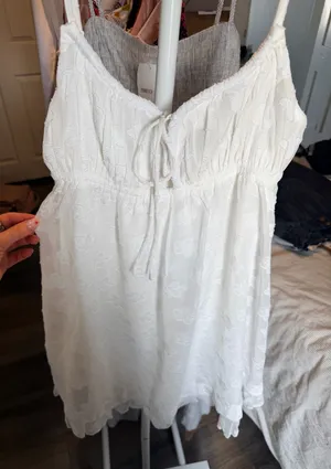 White Princess Polly Dress Mini thumbnail 1