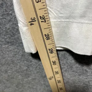 White House Black Market The‎ Trouser White Linen Blend Wide Leg Pants Size 4 thumbnail 3
