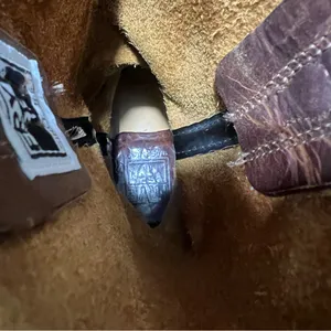 Vintage Frye 12R Brown leather Harness Boots USA Cowgirl size 6 thumbnail 6