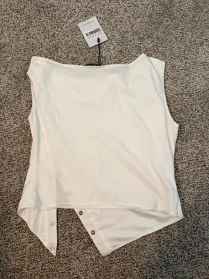 Princess Polly Karre Off the Shoulder Top White thumbnail 5