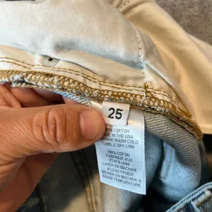 SABLYN Relaxed Straight‎ Leg Jeans Light Wash Size 25 X 32” thumbnail 7