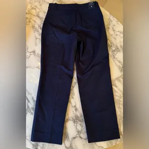 NWT J Crew Factory Kallie straight-leg pant Size 6 Navy thumbnail 5