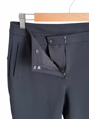 Lululemon On The Move 28” Trouser Pants Black Size 10 thumbnail 8