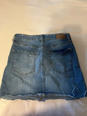 Aeropostale High-Waisted Jean Skirt thumbnail 2