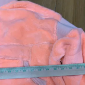 FP Movement‎ Free People Hit The Slopes Fleece Jacket Neon Peach Coral Size XS thumbnail 4