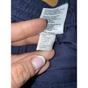 Speedo Women's Navy Blue Skort Sz Small Eyelet Cut‎ Shorts UPF 50+ Protection thumbnail 8