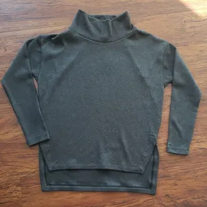 Arcteryx Gray Mock Neck Sweater Size Small Chic Feminine Athleisure Trendy thumbnail 1