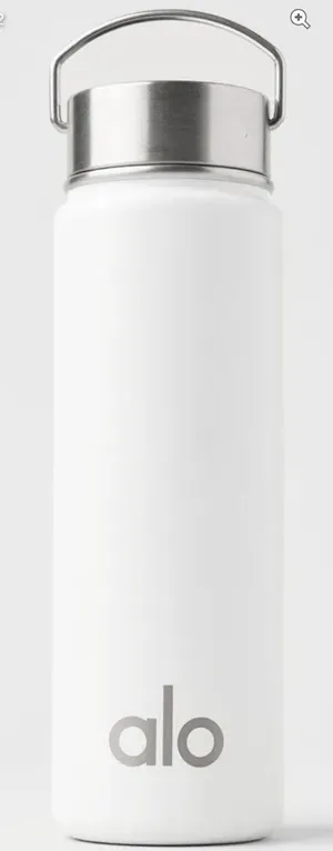 Alo Yoga White Water Bottle thumbnail 1