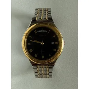 Vintage PULSAR V544-7A10 Two-Tone Quartz Analog Men's Watch Need Battery thumbnail 9