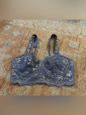 Victoria’s Secret the dream angels push up without lining lilac silver pearl 34D thumbnail 3