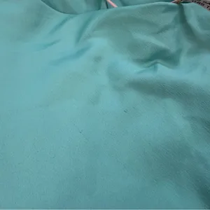 House of CB Strapless Bodycon Satin Maxi Dress M - Aqua thumbnail 7