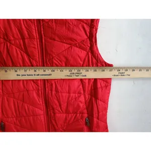 Columbia Omni Heat Vest Womens Red Polyester Full Zip Quilted Lined Small thumbnail 8