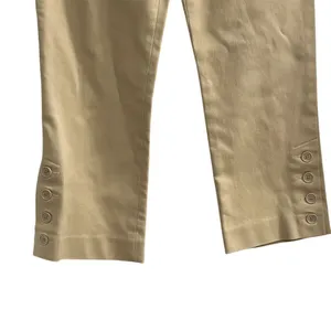 Gap Women's Cropped‎ Pants Size 6 Beige Straight Leg Casual thumbnail 7