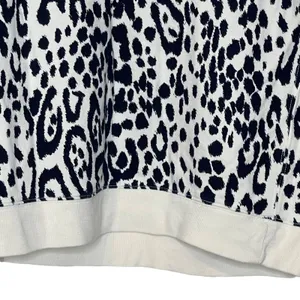 Gap Cotton‎ Pullover Sweatshirt Women Small Leopard Print Long Sleeve Crewneck thumbnail 4