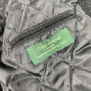 Lauren Ralph Lauren Cashmere‎ Blend Peacoat Womens Medium Black Quilted Parka thumbnail 6