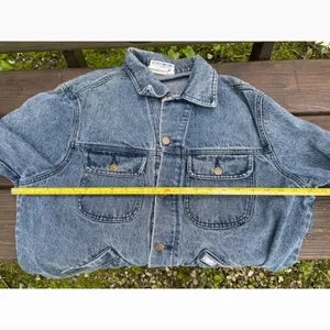 Vintage Guess Georges Marciano Denim Trucker Jacket Acid Wash Blue Women Medium thumbnail 3